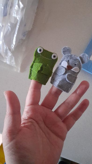 Книжки из фетра с текстом