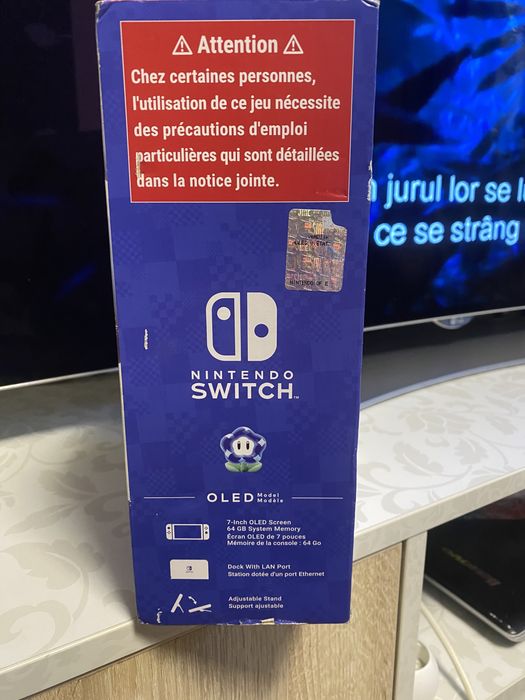 Consola Joc Nintendo Switch OLED Super Mario Bros. Wonder sigilat