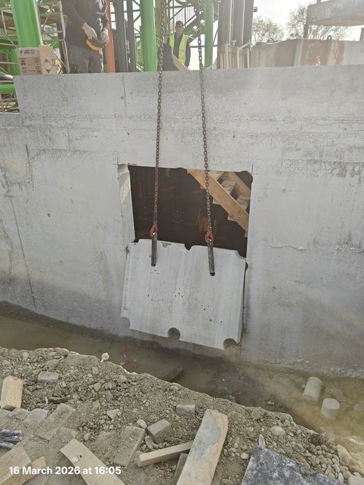 Gaura Carota HOTA Centrala Ventilatii Clima Semineu Taiere beton