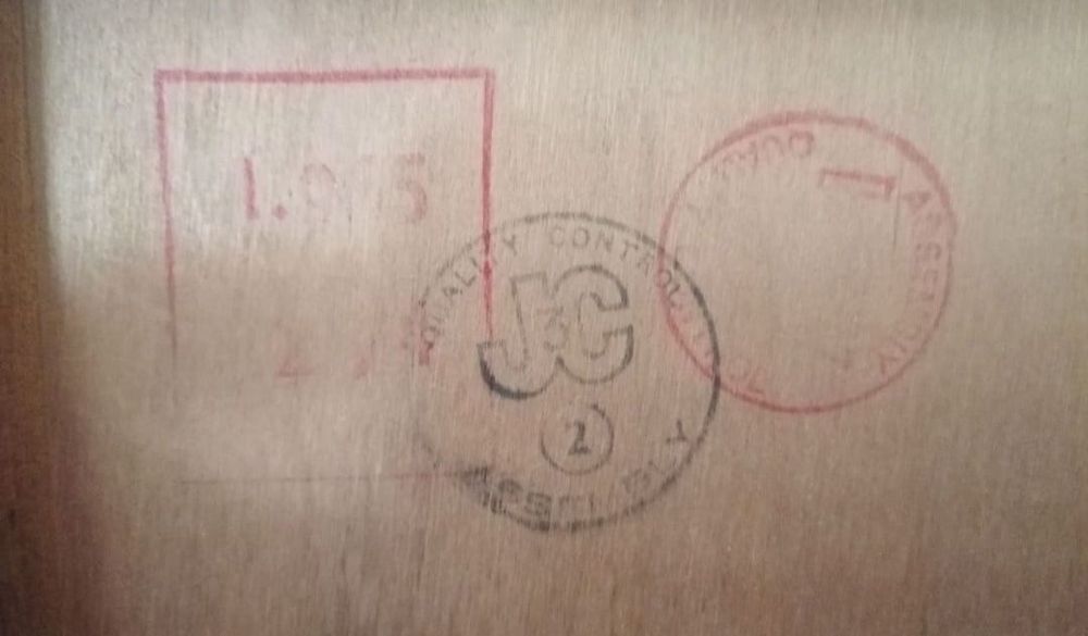 Vitrina vintage 1965