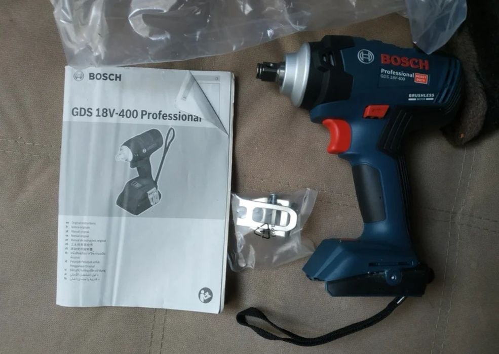 Bosch GDS 18V 400 - ударен гайковерт - чисто нов!