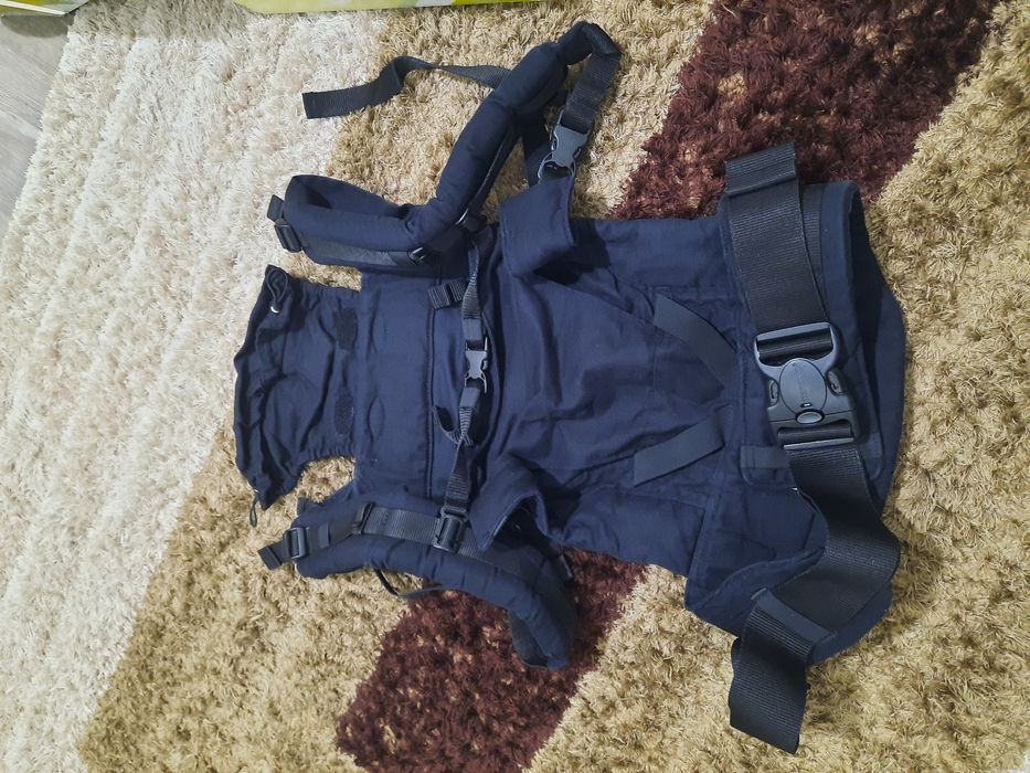 Marsupiu Manduca First Pure Cotton Night Black