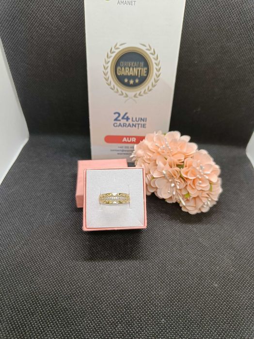 Inel aur 14K 2.38g (Ag16 Moldova B32329.4) - Garantie 2 ani!