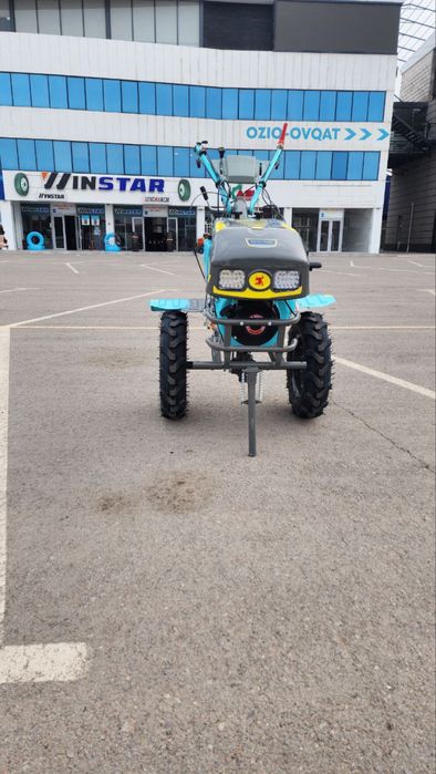 Motoblok Dizel 186FA | Starterli | Kuchli va Ishonchli