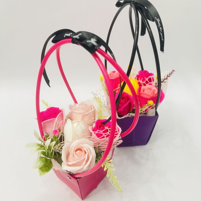 ТОП подарък за всеки повод кошници със сапунени рози и лалета