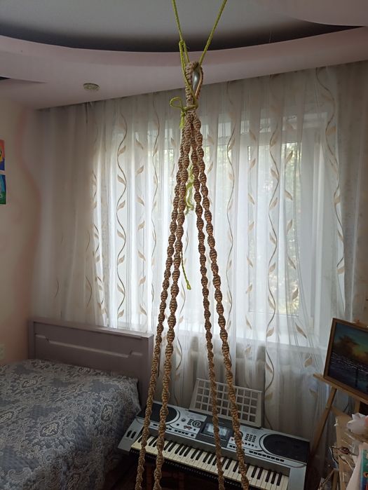 Детская качеля ручная работа