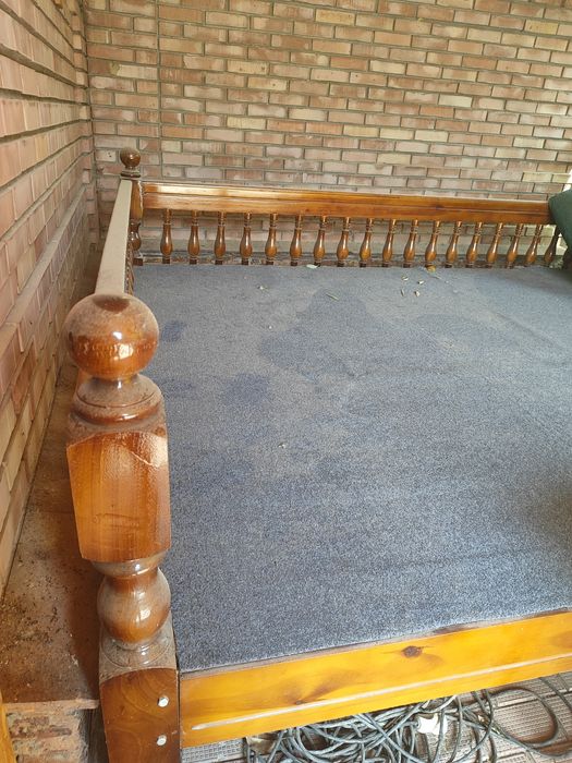 Топчан деревянный