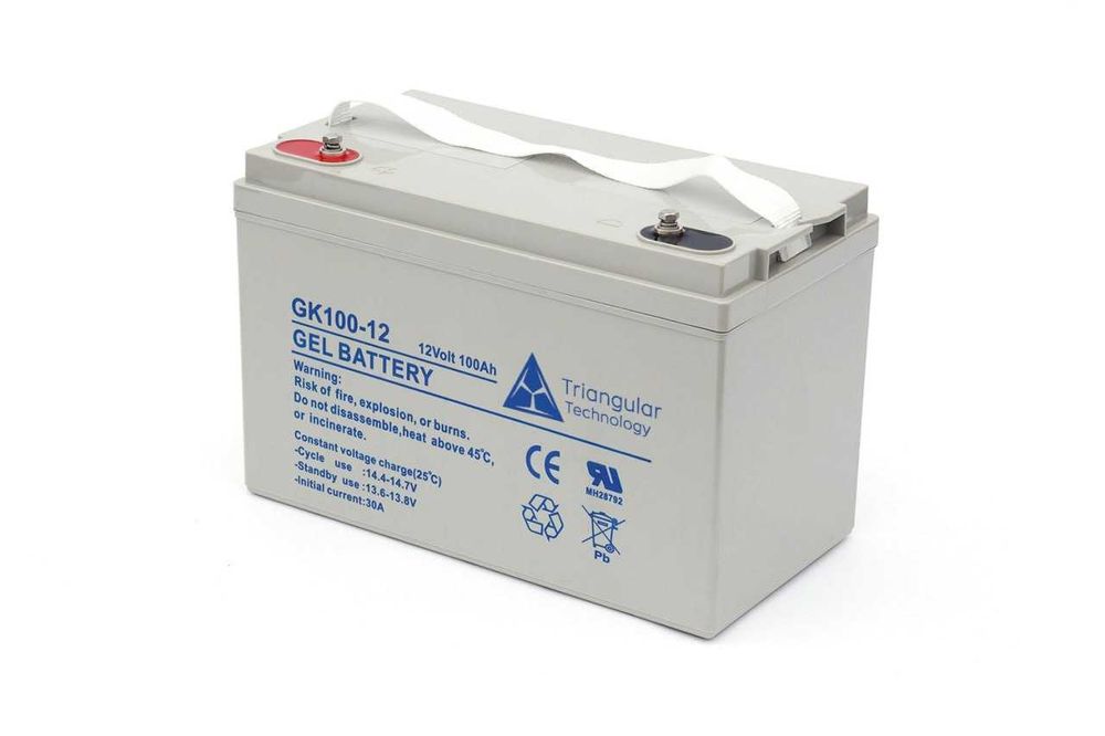 Гелевый аккумулятор 12v 100A Triangular Technology ( Power Kingdom )