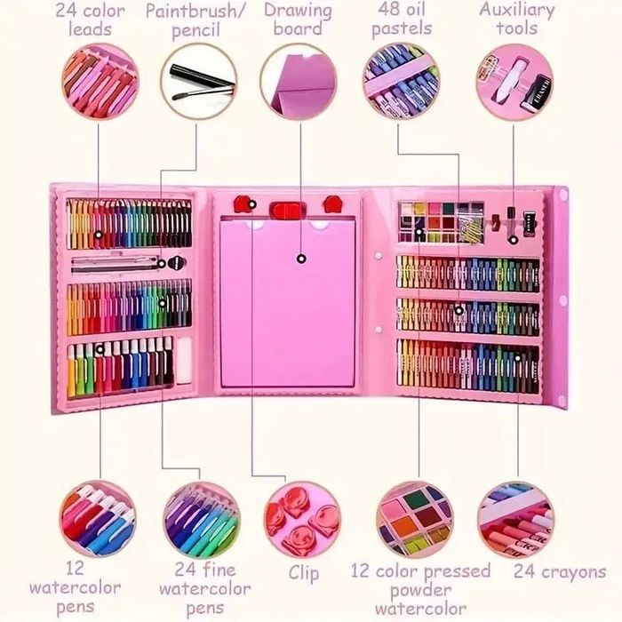 АКЦИЯ !!! Художественный набор для детей/Bolalar rassomlik to‘plami