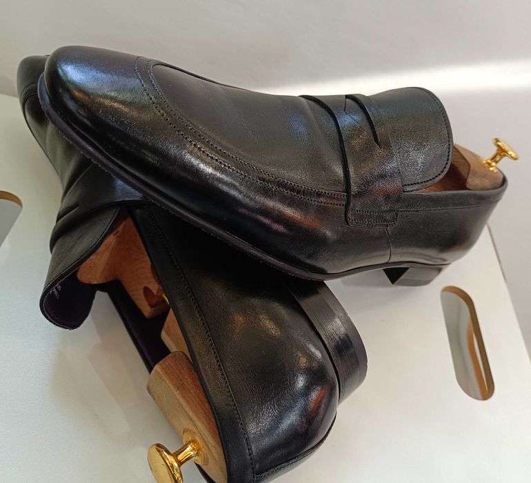 Pantofi loafer 44 44.5 premium Ted Baker London NOI piele naturala