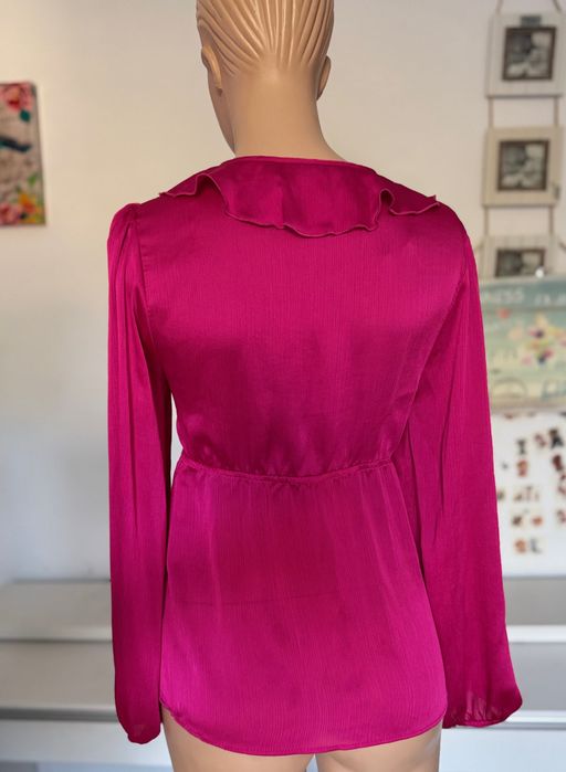 Zara cămașă fucsia