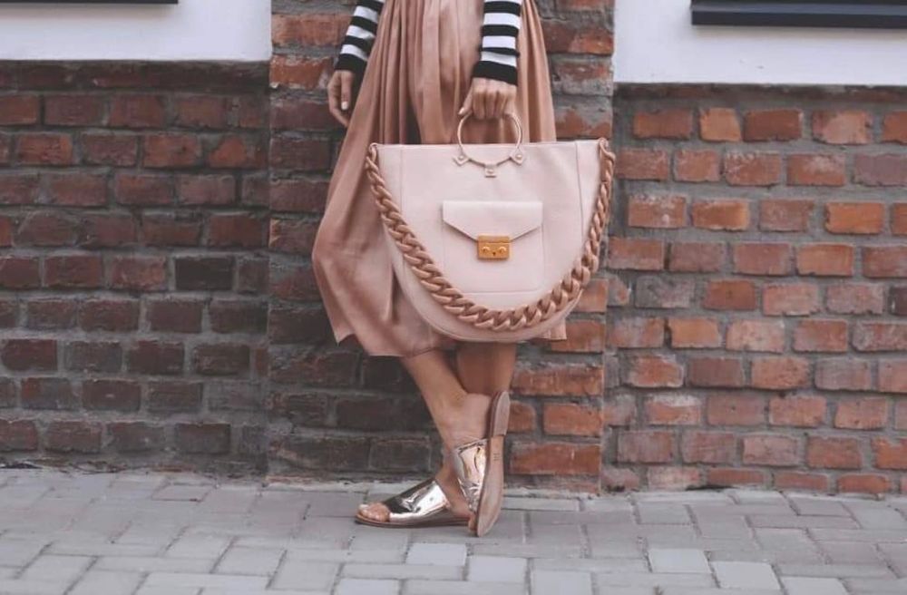 Geantă margee ( ex concept 15 milano) bord, piele, fără defecte