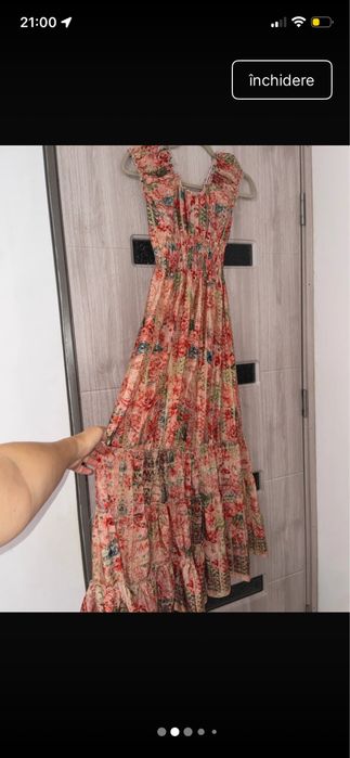 Rochie matase  vara  Made  by India