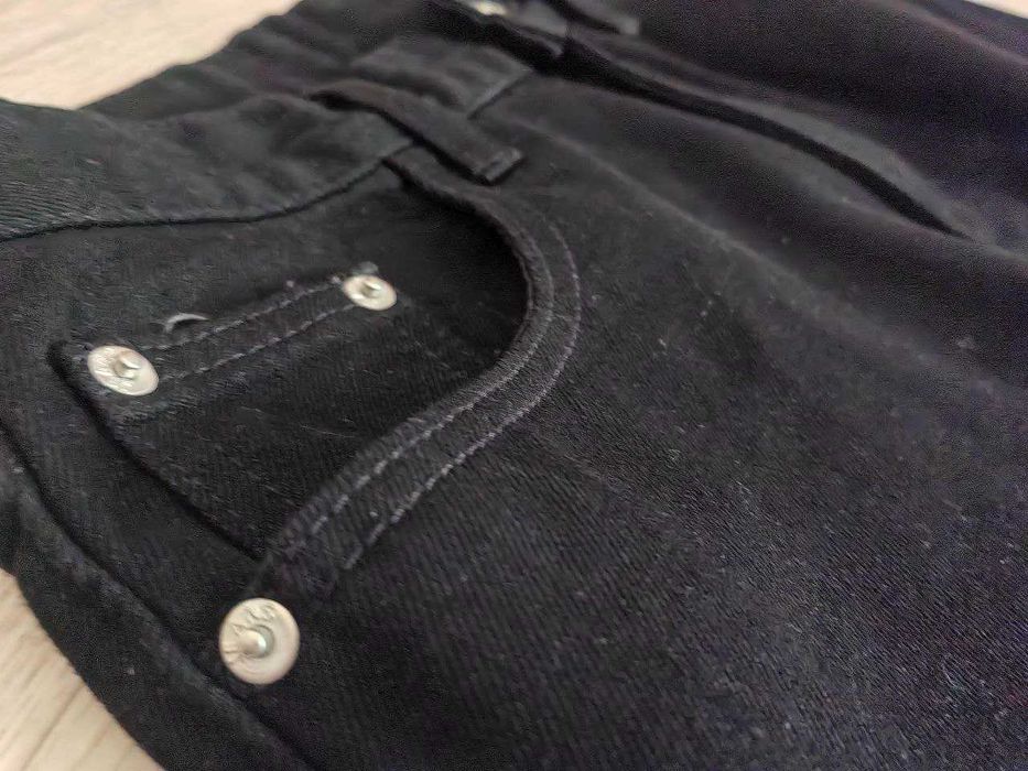 rick owens flared jeans zip