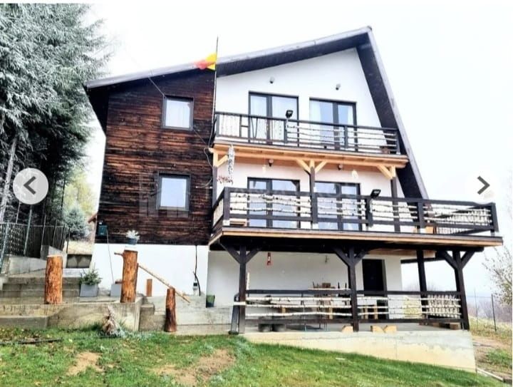 Vand vila moderna +vila la rosu (4.100 metri de teren si padure de mesteacan)