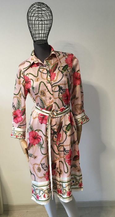 IRIS многоцветна рокля XS