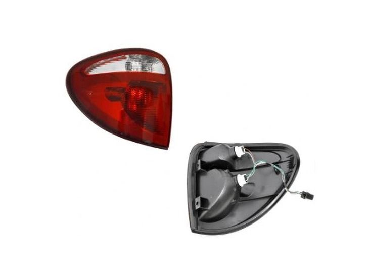 Stop, lampa spate Chrysler Towncountry (RG/RS), 2005-01.2008; Voyager (RG/RS), 01.2005-01.2008; Dodge Caravan (RG/RS), 01.2005-01.2008, partea stanga/dreapta, 2 gauri; Tip=USA; tip bec P21/5W+PY21W; cu dulie bec
