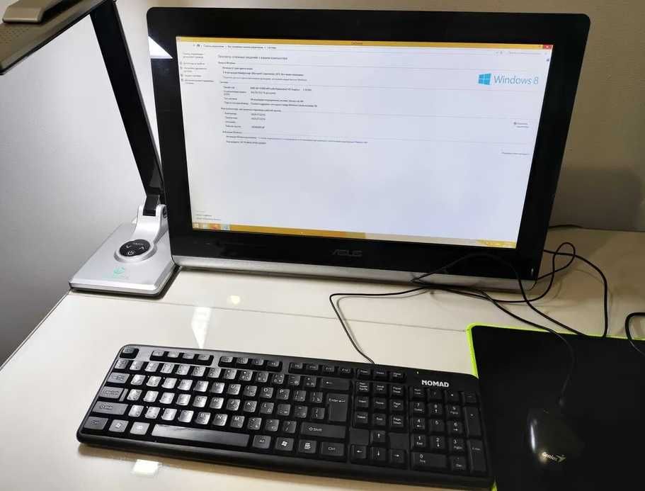 Размер экрана 21.5" (54.6 см) Сенсорный моноблок Asus ET2221i