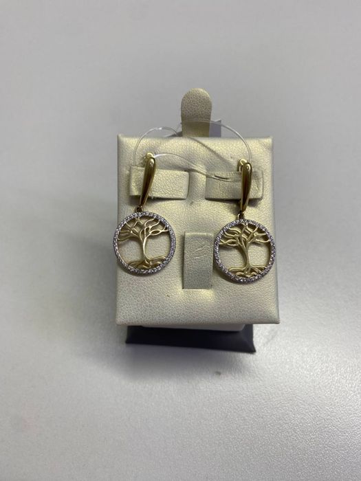 Золотые серьги   #КН25605