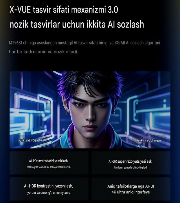 Xgimi RS20 Plus 4K New 2025 Proyektor