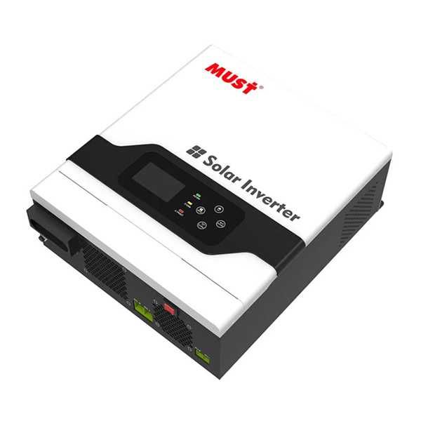 Инвертор Must PV18-1012 vpm 1KW/12Vdc 60A MPPT солнечные батареи