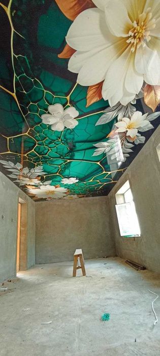 Real Obyektlardan Ishlangan natyajnoy Potoloklar!