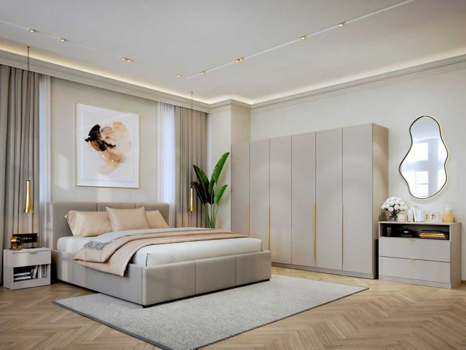 Set Mobila Dormitor Bej / Casmir Auris C20