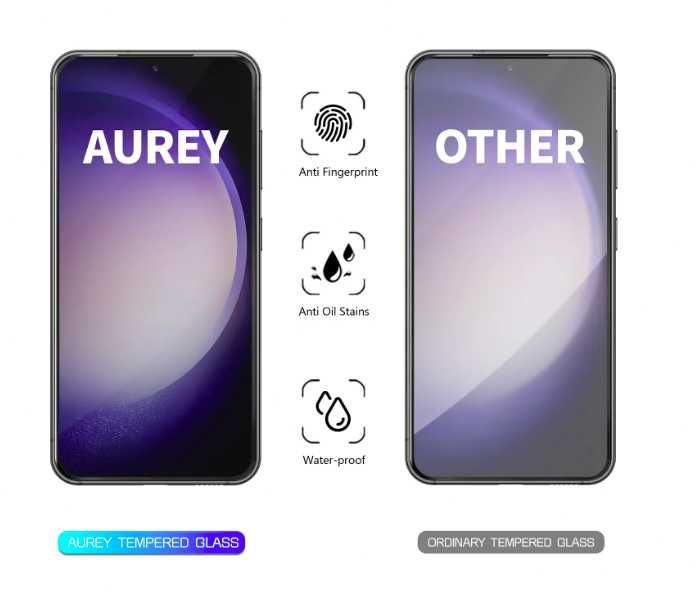 3 броя 5D Стъклен Протектор за Samsung Galaxy S24 9H