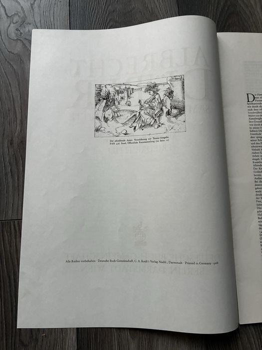 Albrecht Dürer – Vintage Art Print – Planșa nr. 158