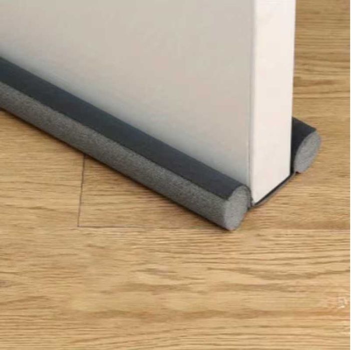 Двустранен уплътнител за под врата 0.93м. сив цвят