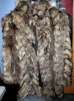 Кожух - сребърна лисица