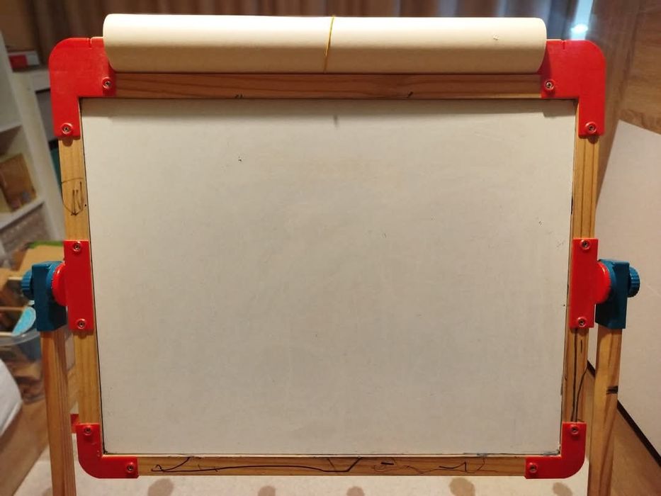 Занимателна дъска за рисуване - двустранна