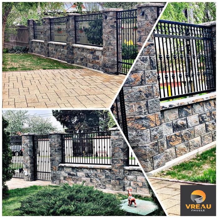 Montaj pavele, borduri, rigole