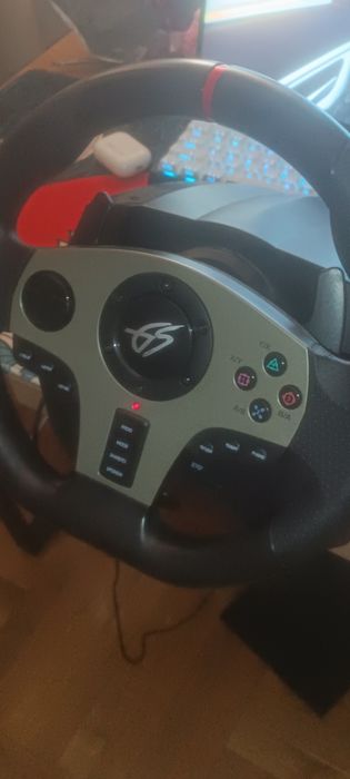 Руль игровой dexp wheelman pro
