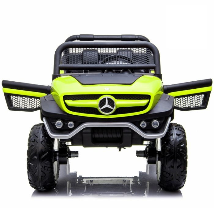 Masinuta Electrica Kinderauto Mercedes UNIMOG 4x4 PREMIUM #Verde