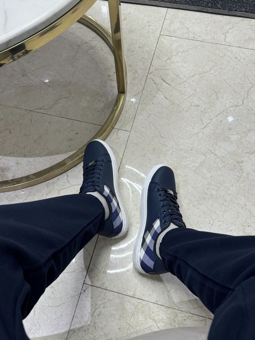 Кеды  burberry lux