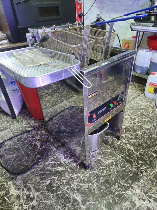 Фритюрница, фри, чикен, крылья