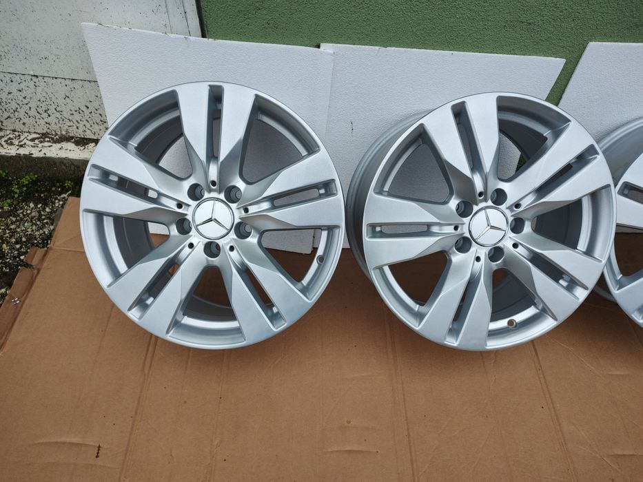 17" оригинални джанти за Мерцедес "BORBET", спорт пакет, 5х112