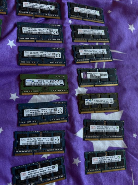 Vand lot rami laptop ddr3 / ddr3l 4gb