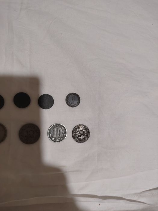Lot de 8 monede istorice austriece – De la Imperiu la Republică (Piese autentice de colecție)
