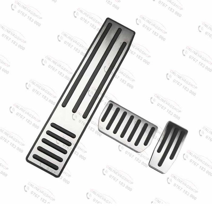 Ornamente inox pedale Tesla Model S, Model X an fabricatie 2012 - 2021