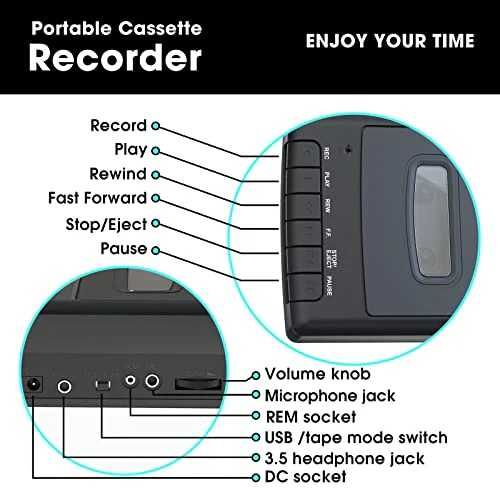 Mersoco Касетофон с запис, Walkman, USB флаш, аксесоари