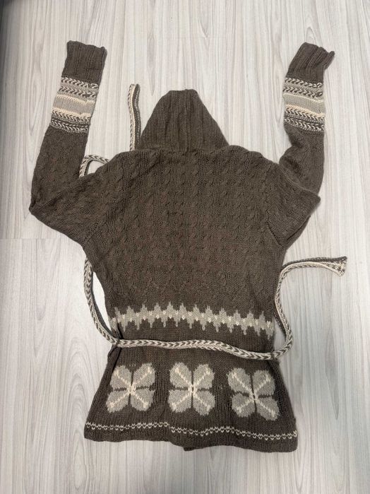 Allude 100% Cashmere''оригинална дамска плетена жилетка S размер