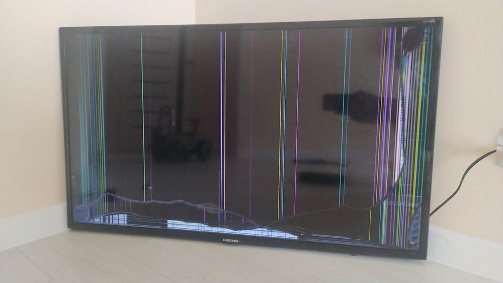 Телевизор на заптасти