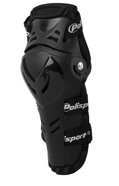 Genunchiere moto cu balamale Polisport Devil – Negru - PROTECTII MOTO