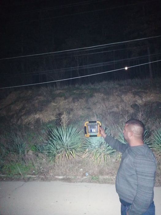 Акумулаторна Работна лампа фенер 20w LED COB