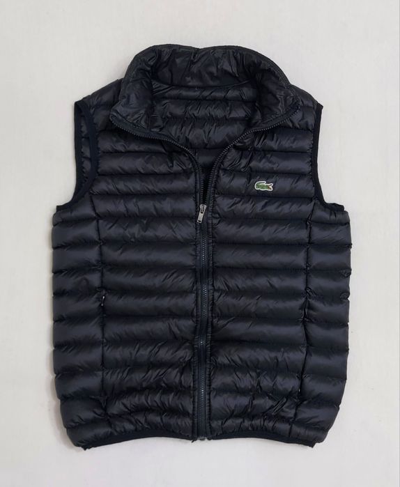 Vesta outdoor Lacoste impermeabilă, model de puf, mărimea S unisex