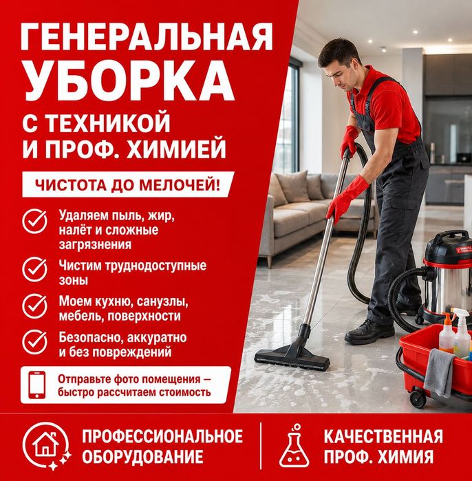 Профессиональная генеральная уборка
