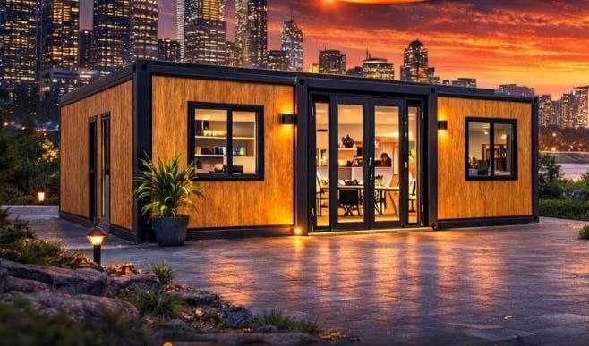 Модерна сглобяема къща 38м² – 15 000€ | Монтаж за 2 часа | Дом/Офис