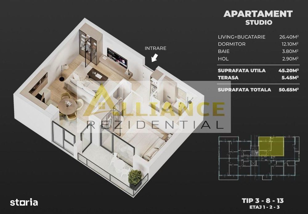 Bloc nou - Preturi accesibile | Proiect modern | Calitate premium